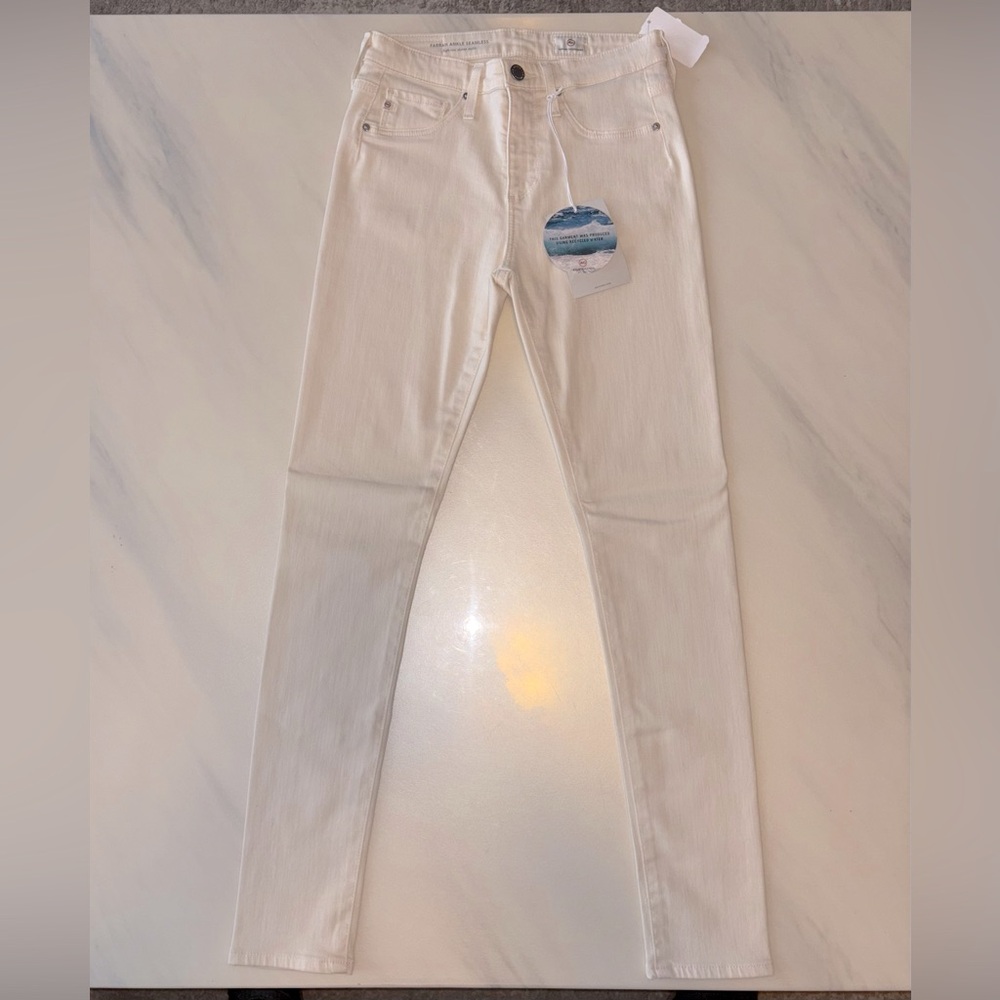 AG Off White Women’s Skinny Jeans